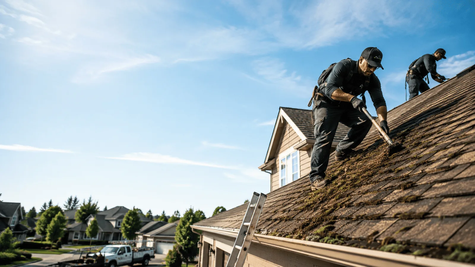 Roof Moss Removal in Manitou Beach, MI near me